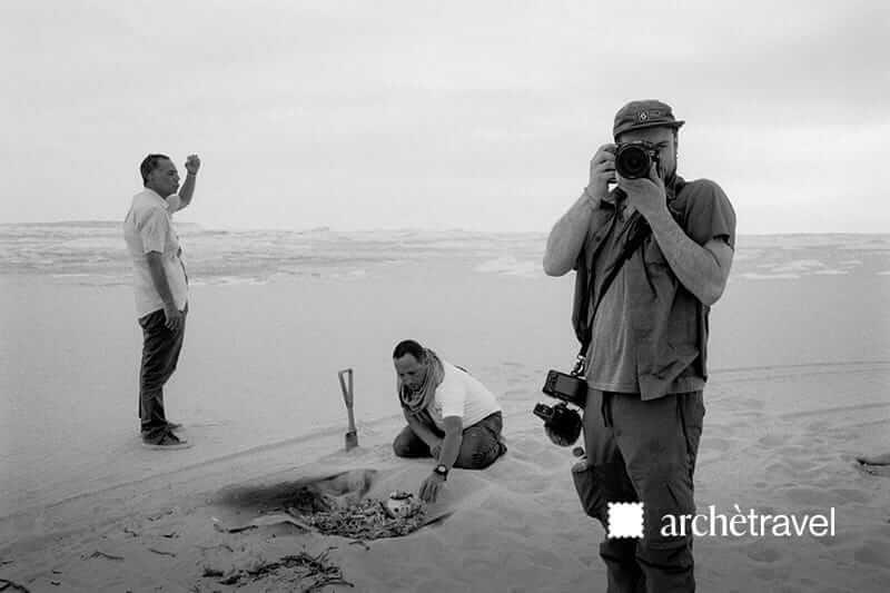 archètravel on tour egitto backstage